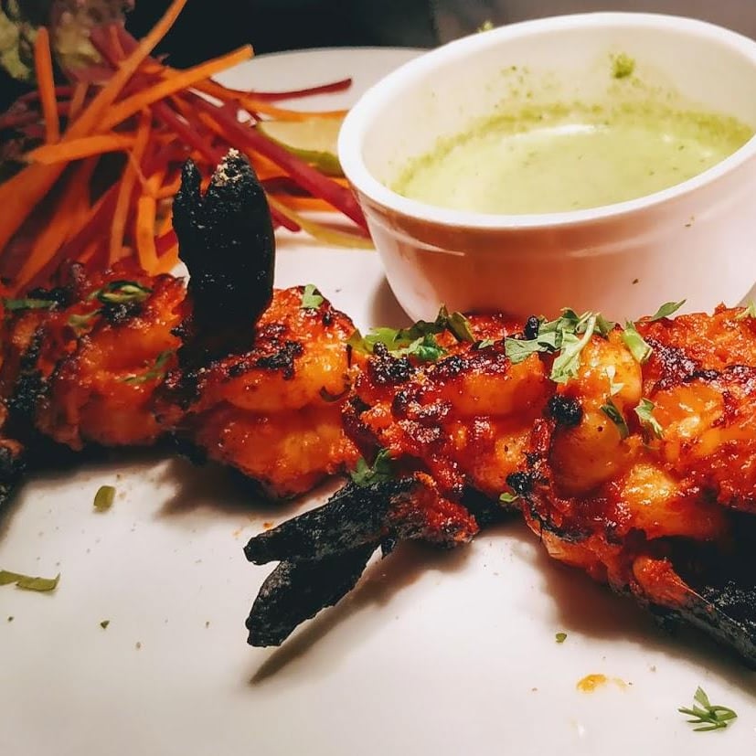 Shrimp Tandoori.