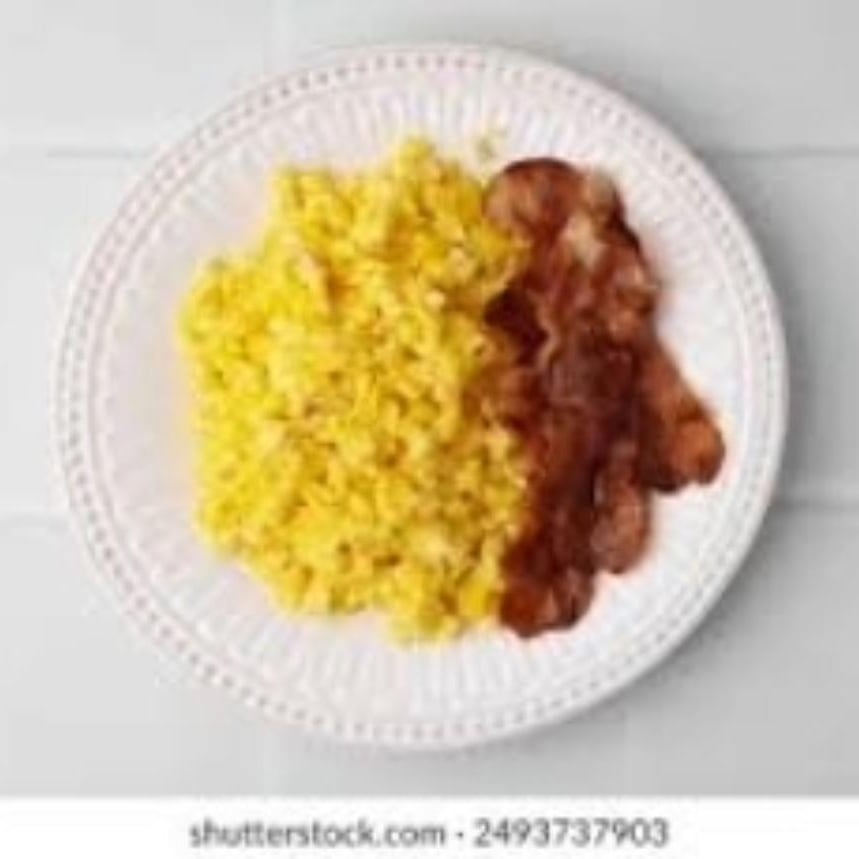 Scrambled Egg Breakfast.