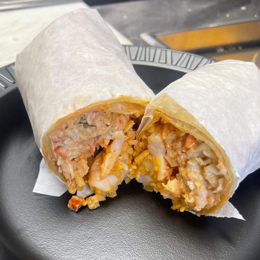 Fish Burrito.