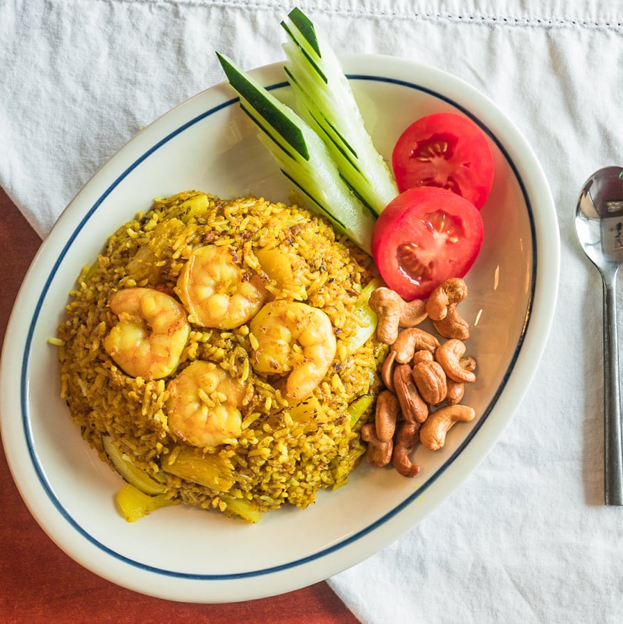 Pineapple Fried Rice.