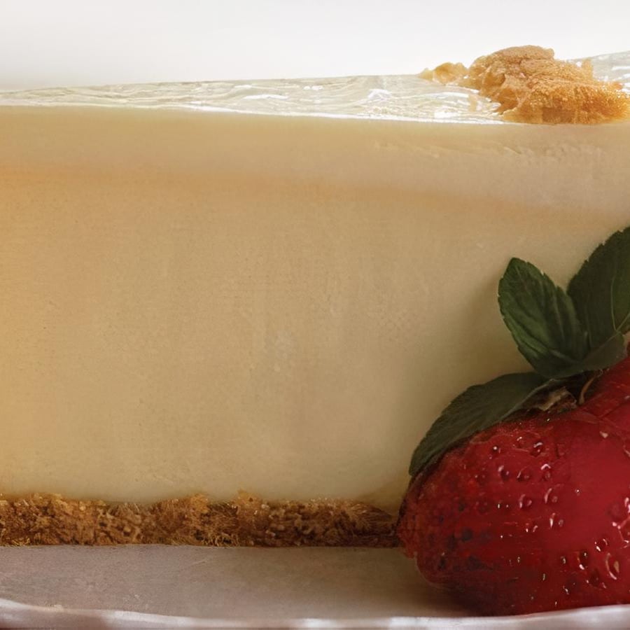Plain NY Cheesecake.