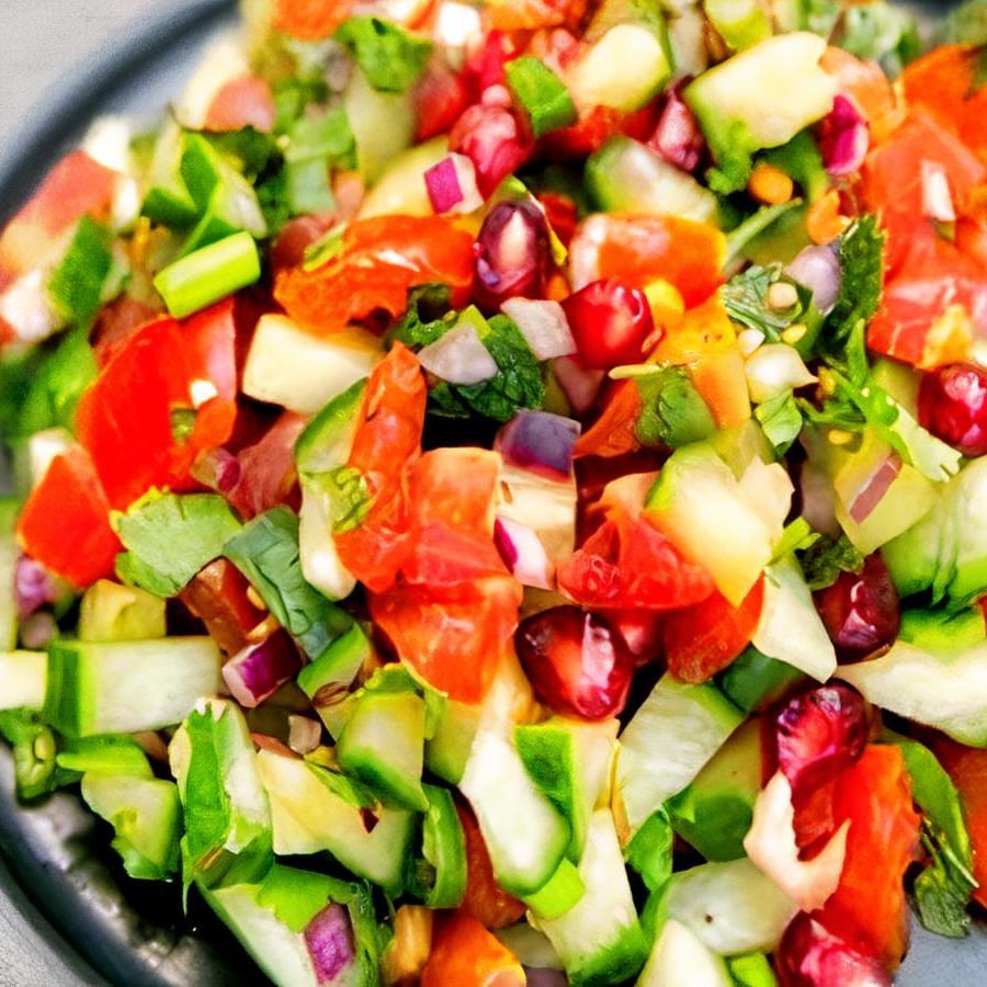 Kachumber Salad (Vegan)