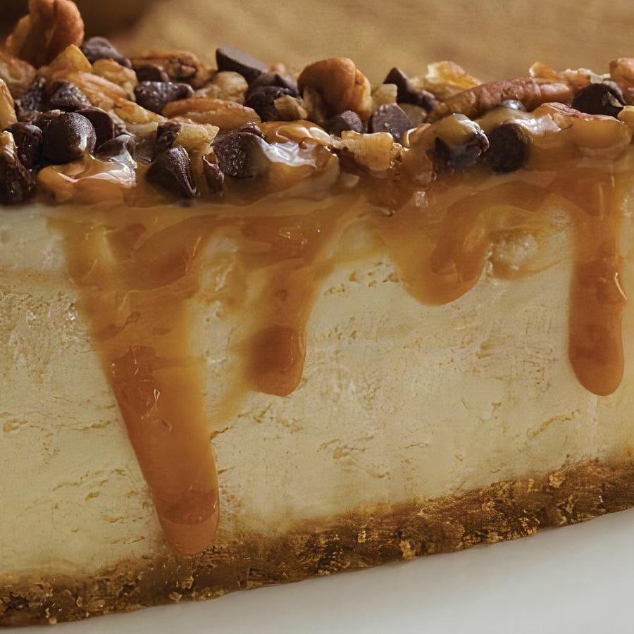 Turtle Cheesecake.
