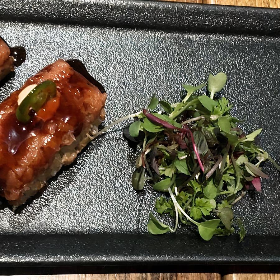 Crispy Rice Spicy Tuna.