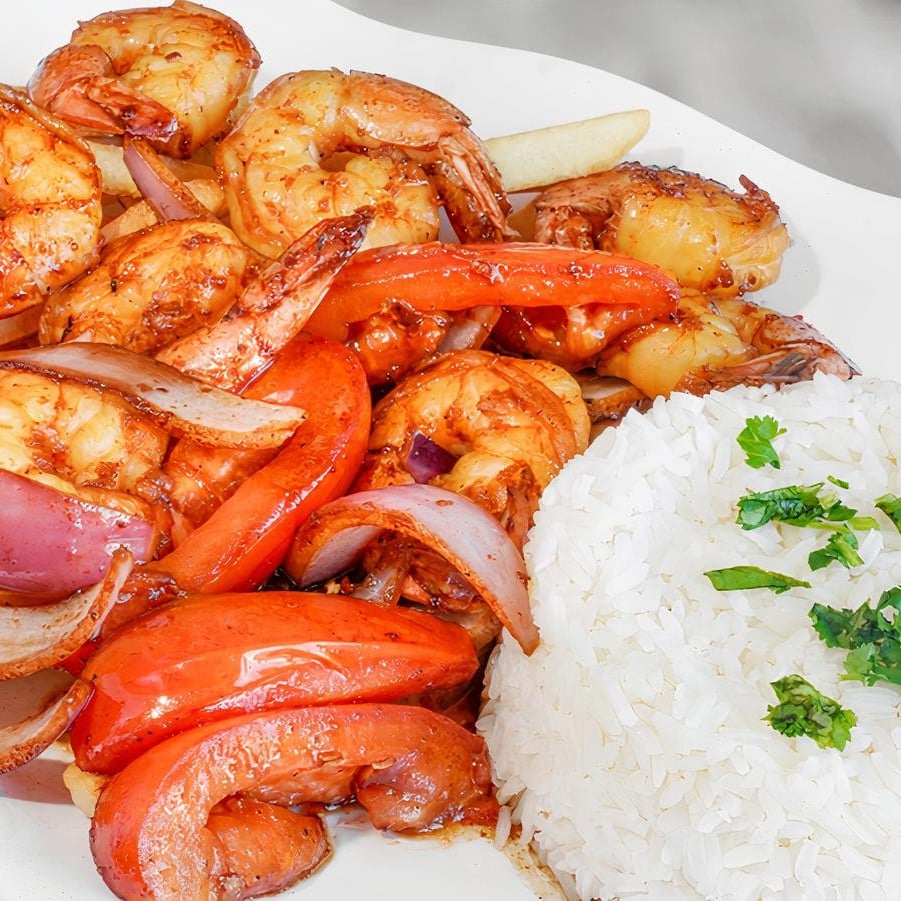 SHRIMP SALTADO.