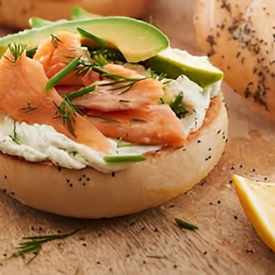 Salmon, Egg, Avo, Creamy.