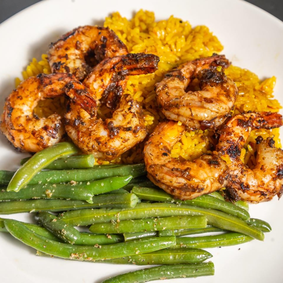 Jerk Shrimp.