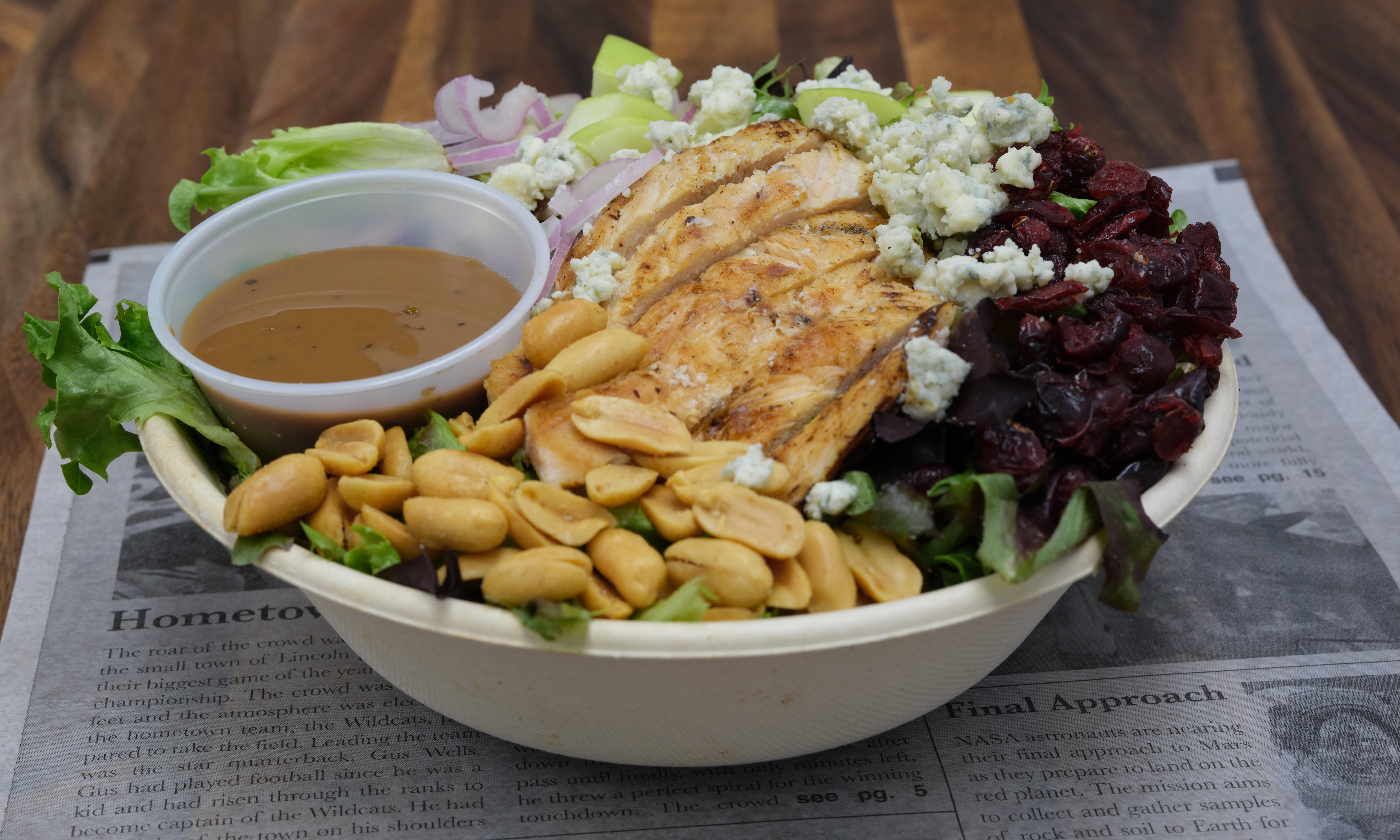 Salad-Grilled Chicken.