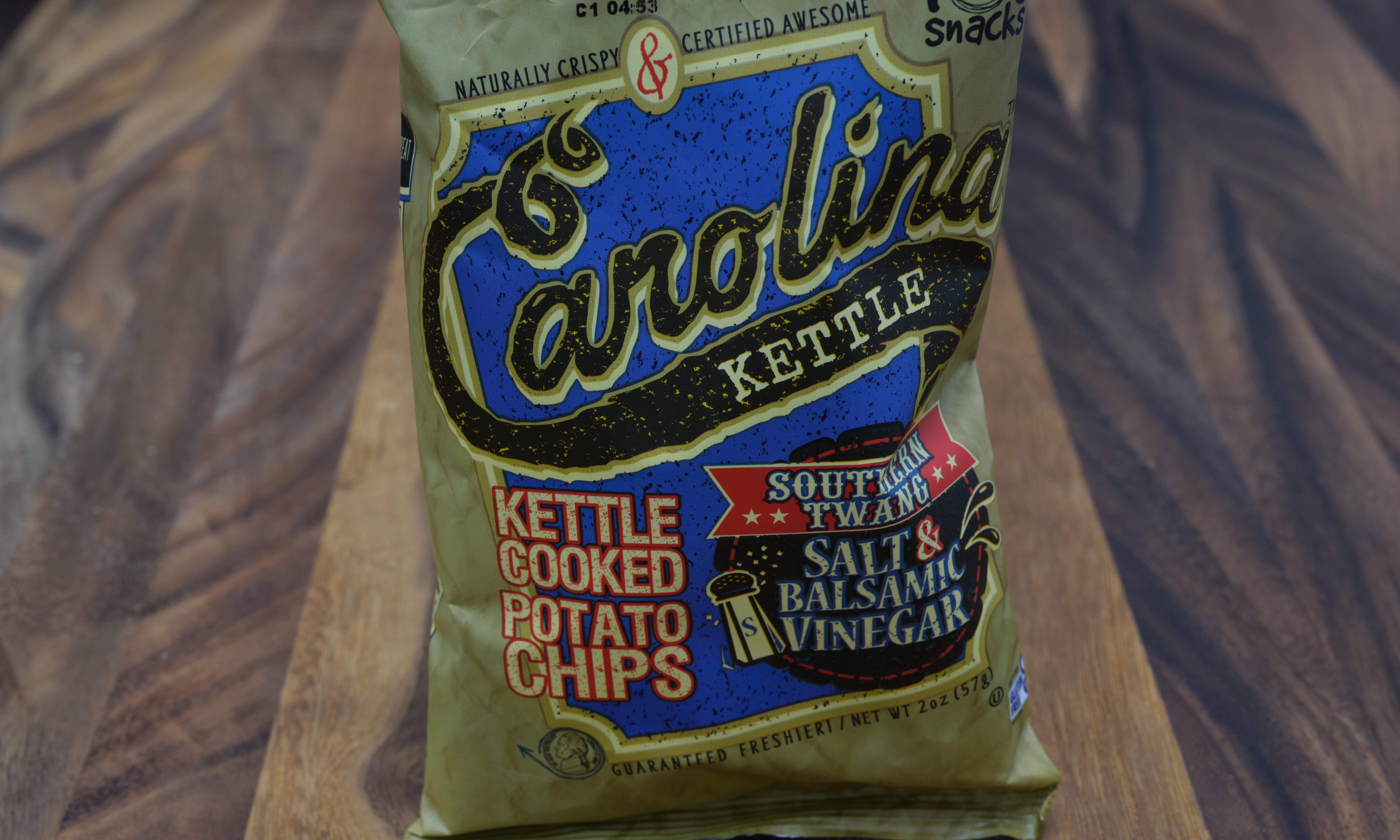 2 oz Bag Carolina Kettle Salt & Vinegar.