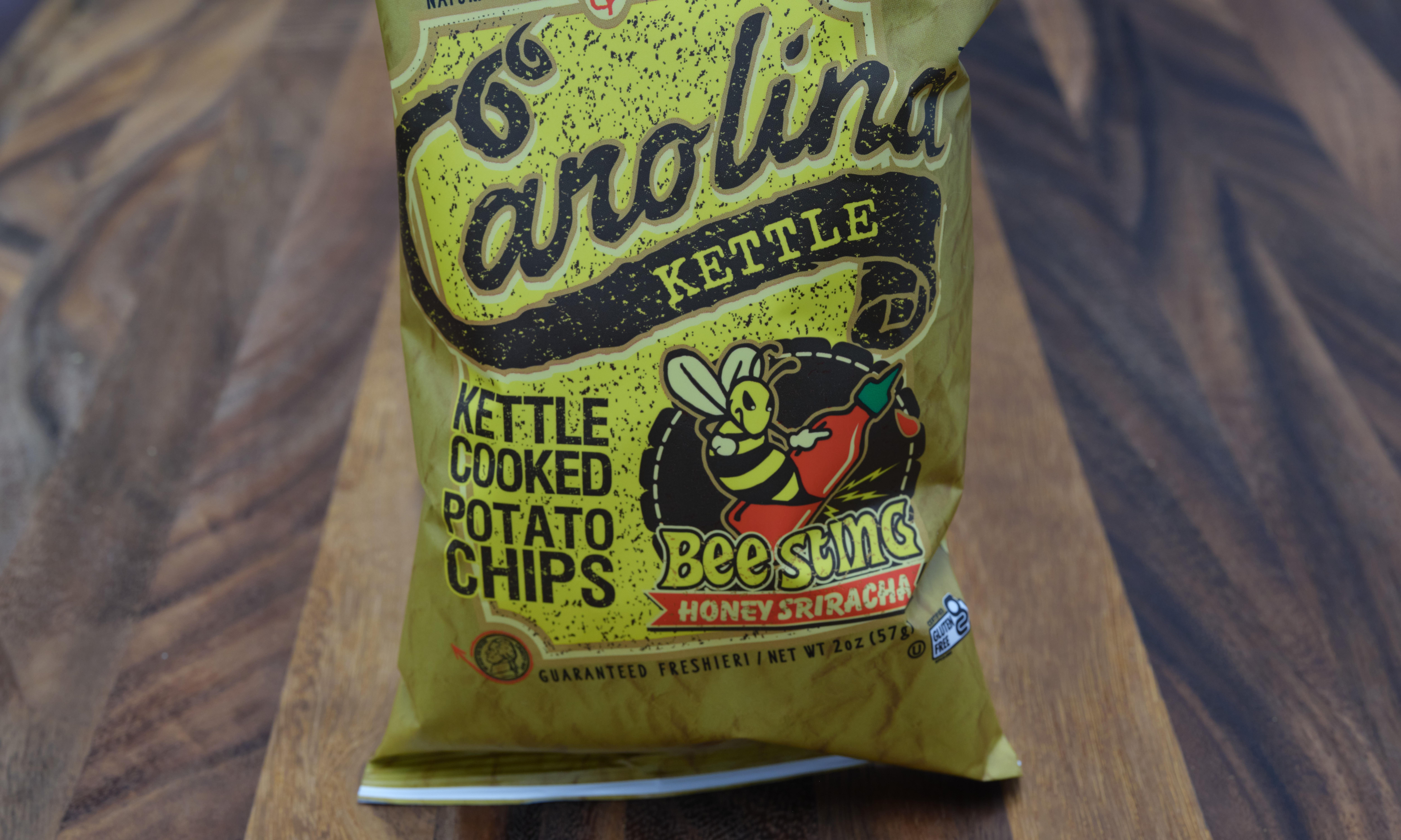 2 oz Bag Carolina Kettle Honey Sriracha.
