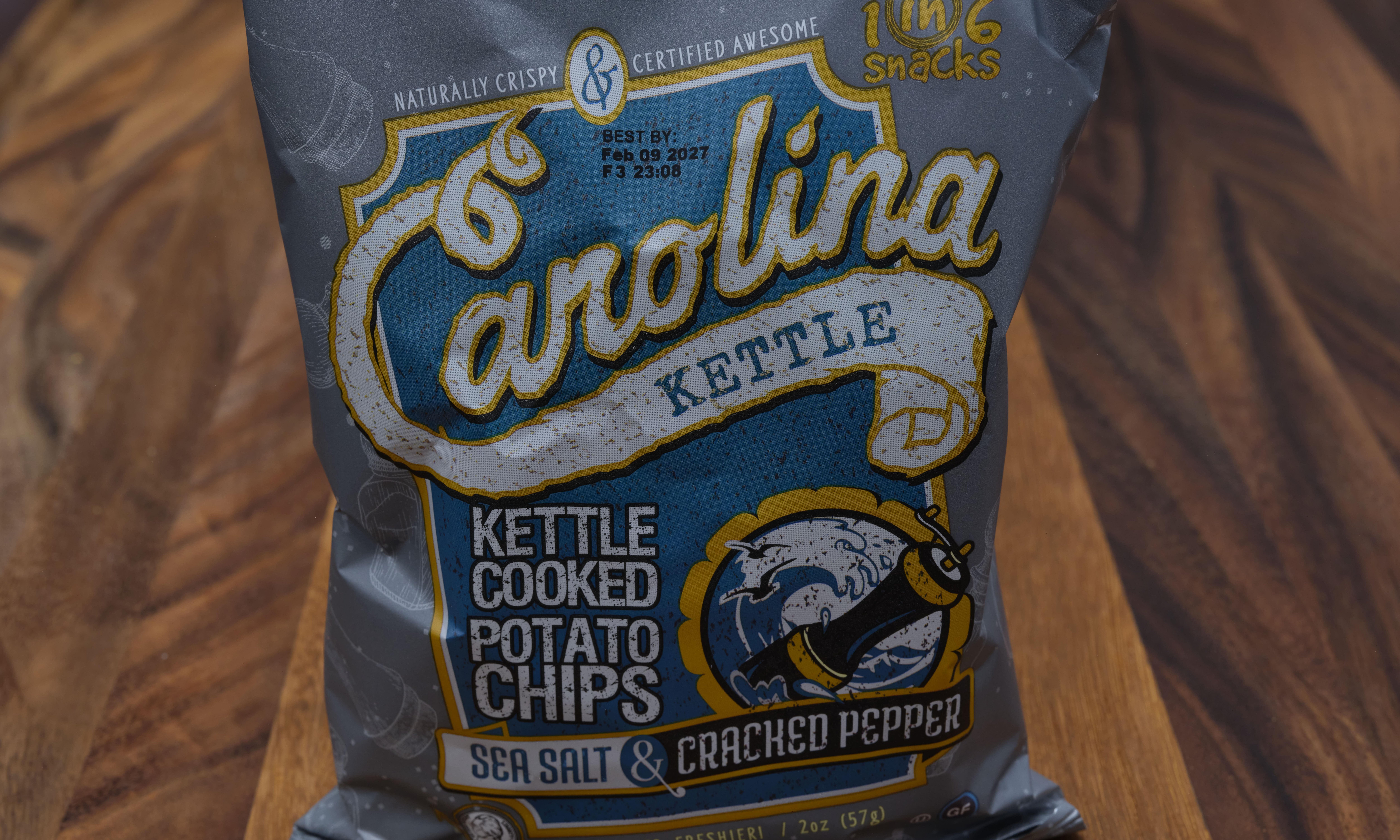 2 oz Bag Carolina Kettle Salt & Pepper.