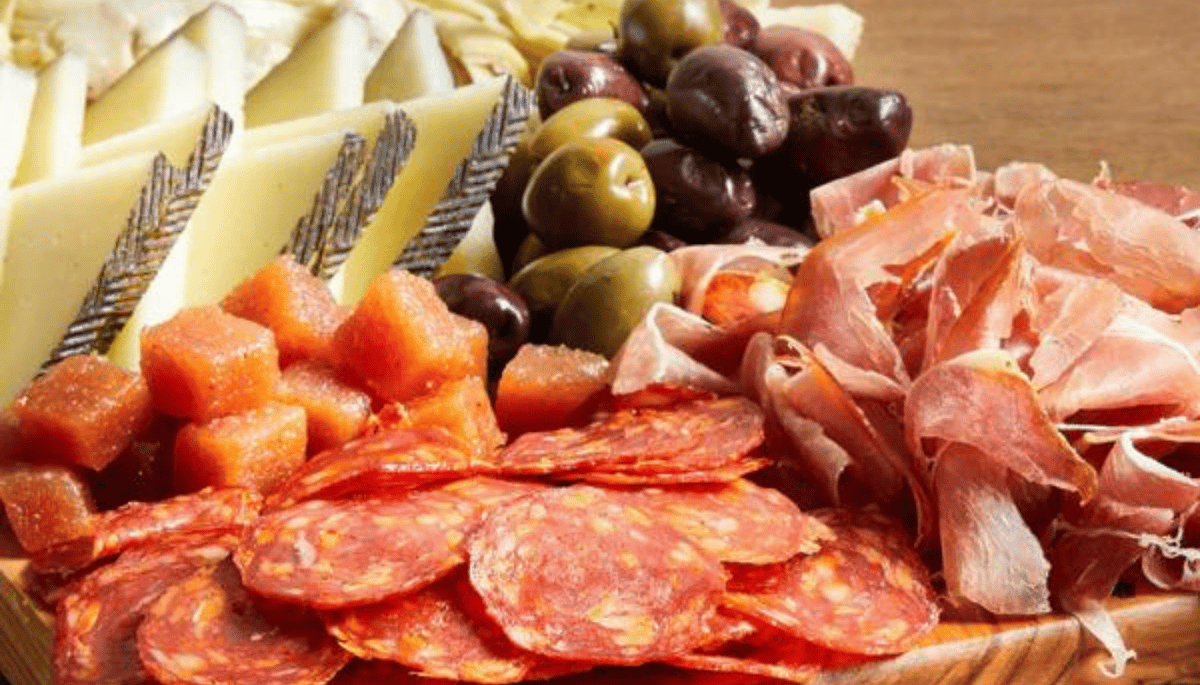 The Tapas, Spanish Cheese and Charcuterie Board