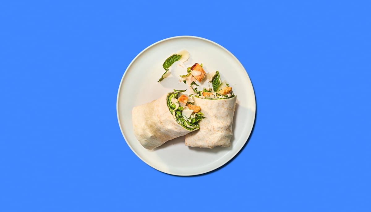 Spicy Chicken Caesar Wrap