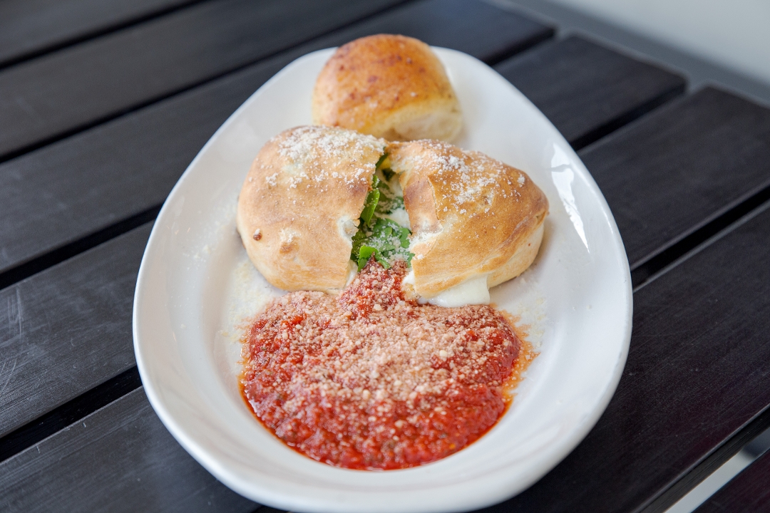 Spinach Calzone.