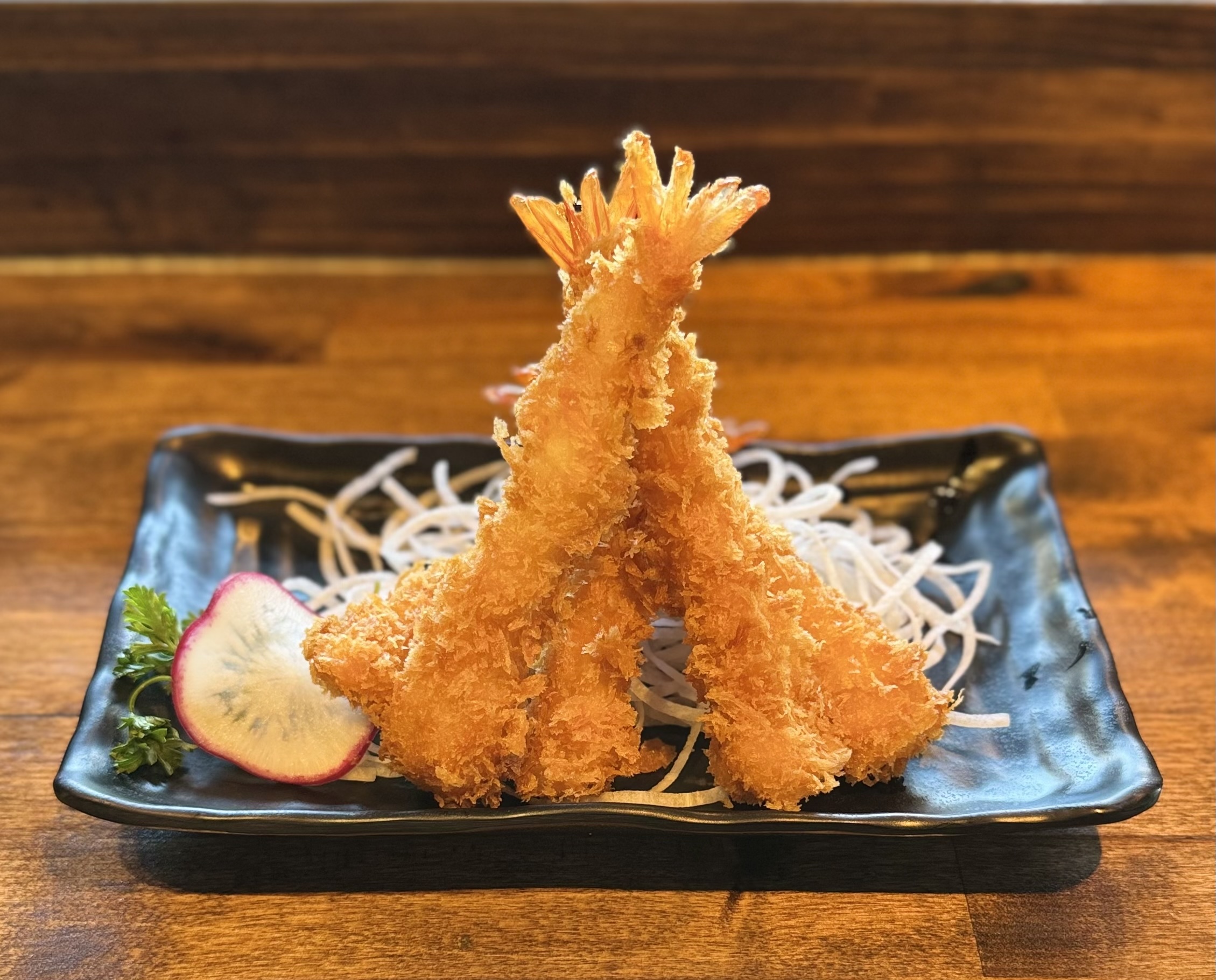 Shrimp Tempura.