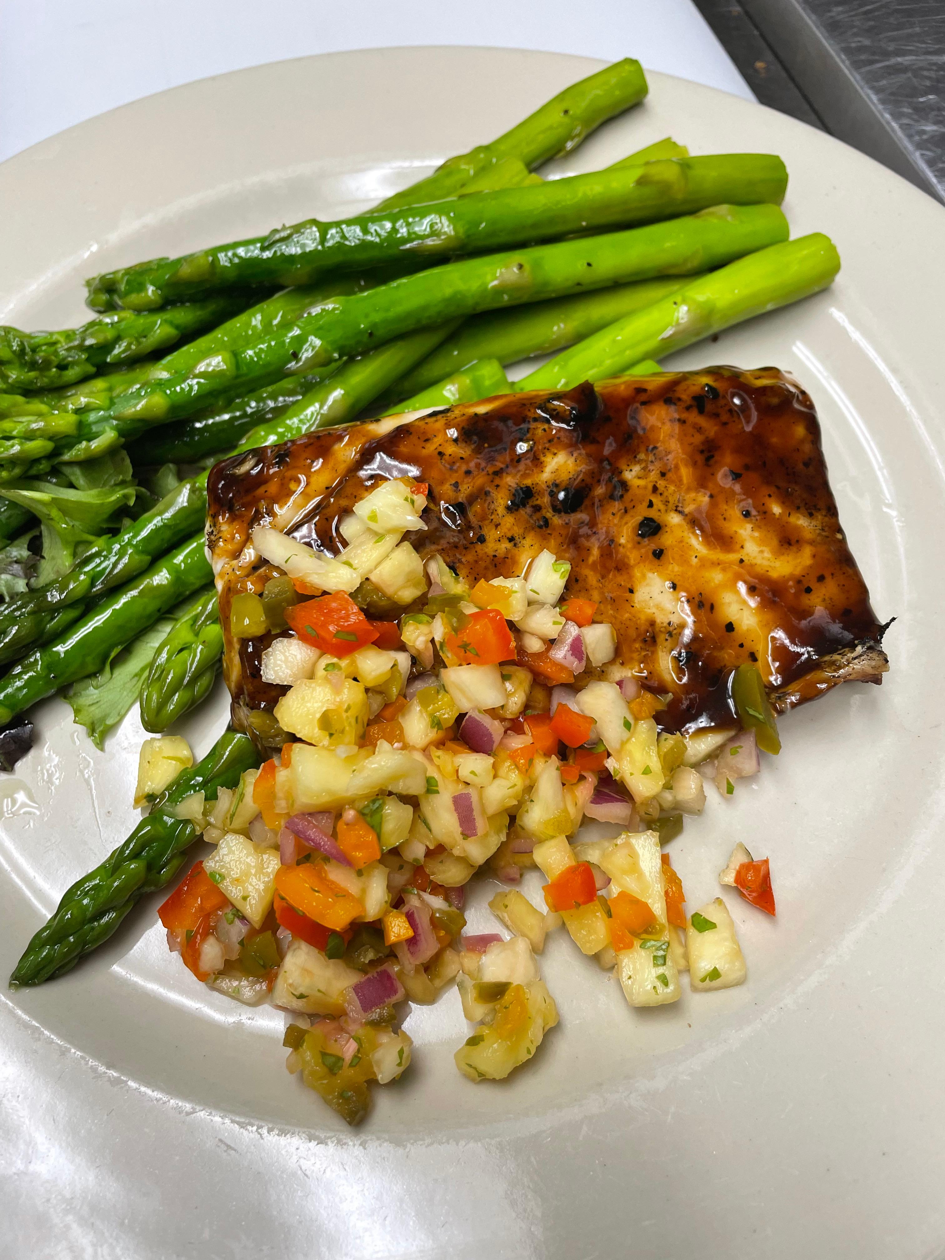 Glazed Mahi.
