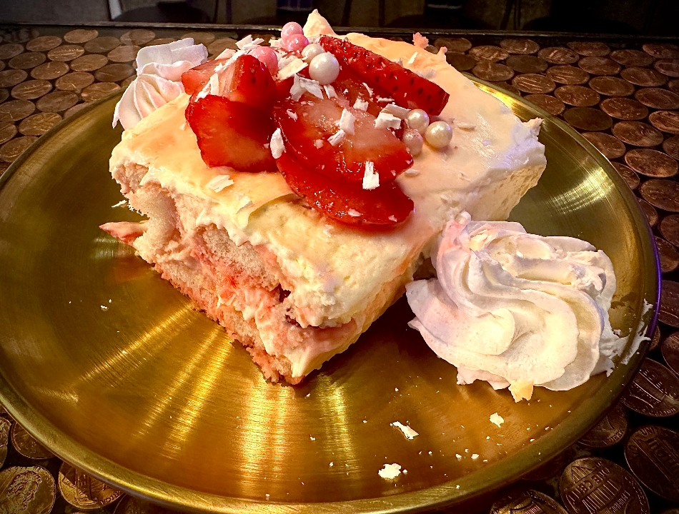 Strawberry Tiramisu.