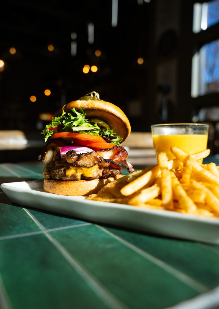 Bacon Cheddar Burger.