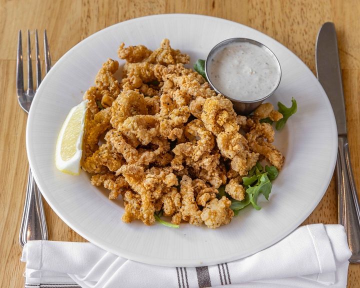 Fried Clam Strips.