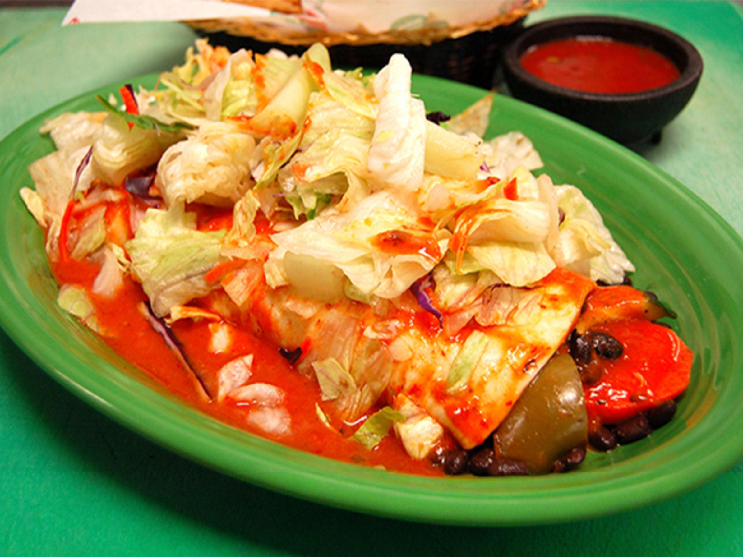 Garden Fresco Burrito.