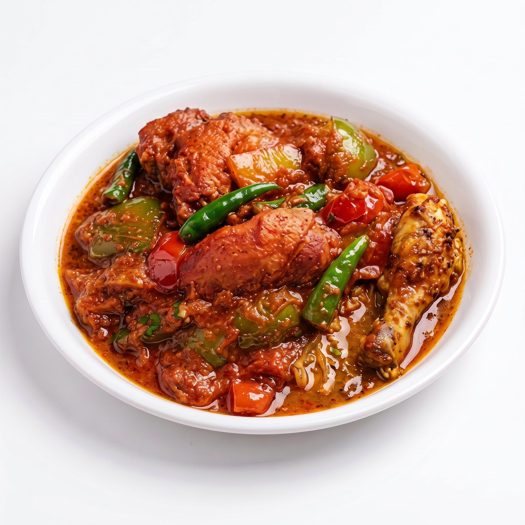 Chicken Tikka Jhalfrezi.