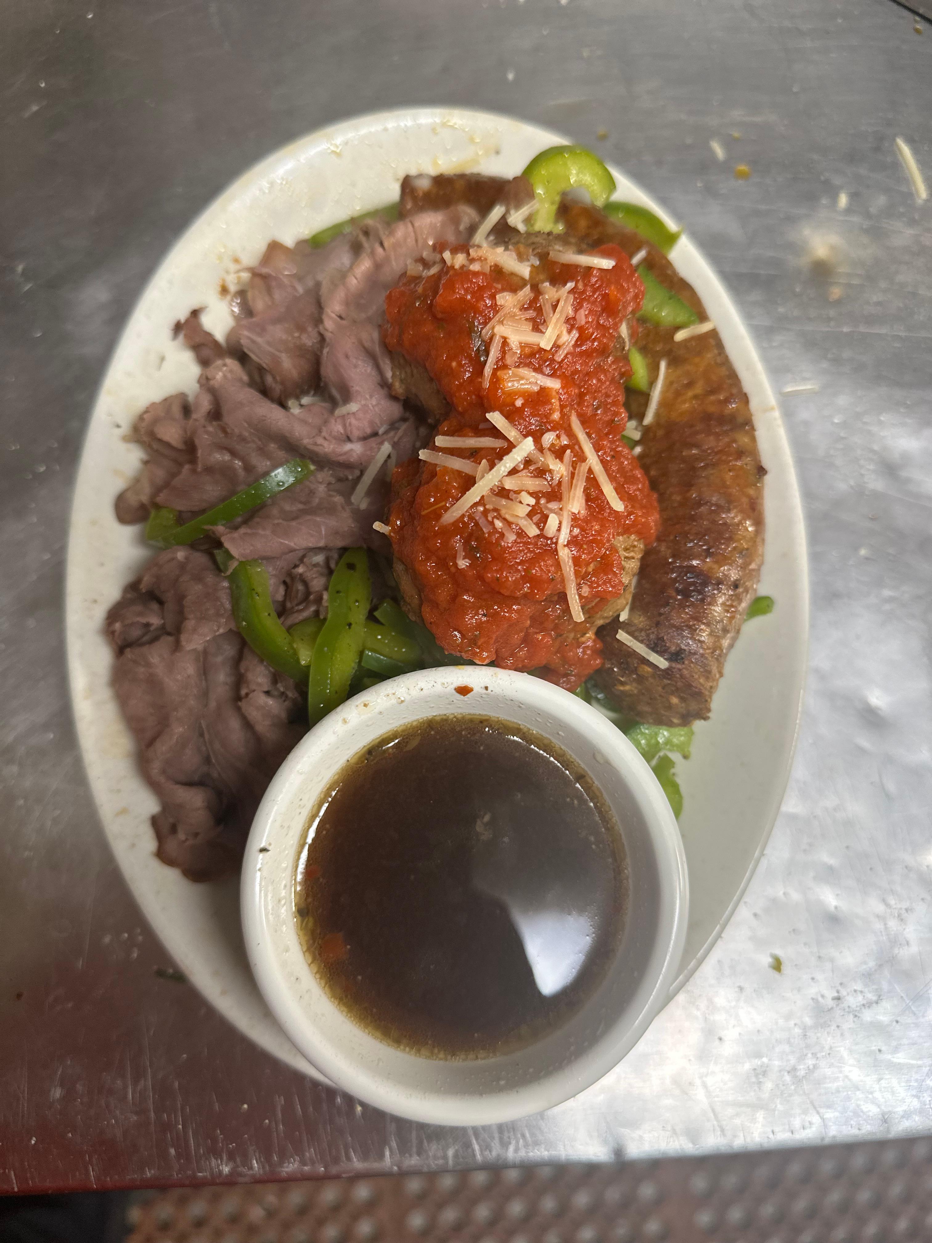 Italian Meats Bowl (Keto).