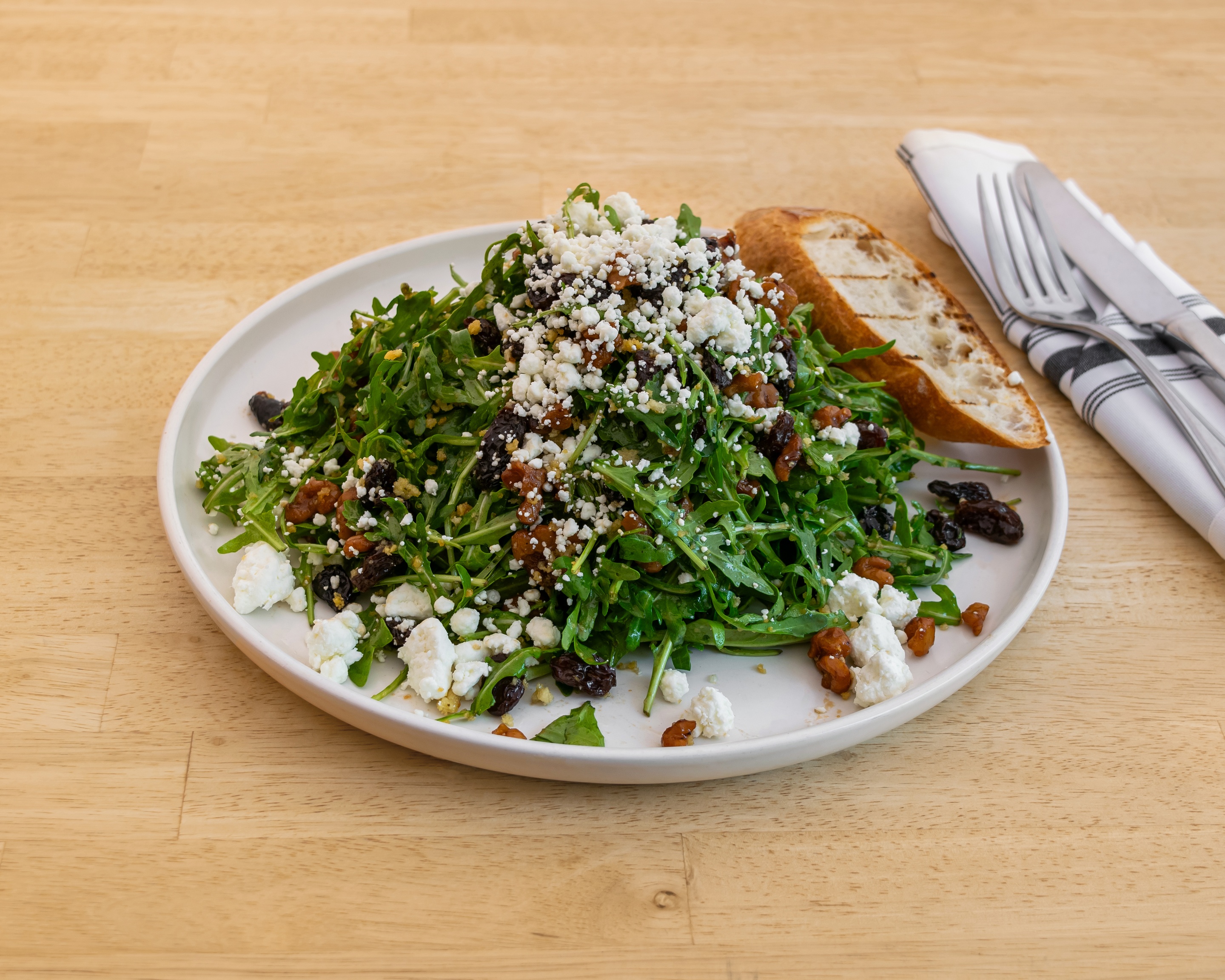 Arugula Walnut Salad.