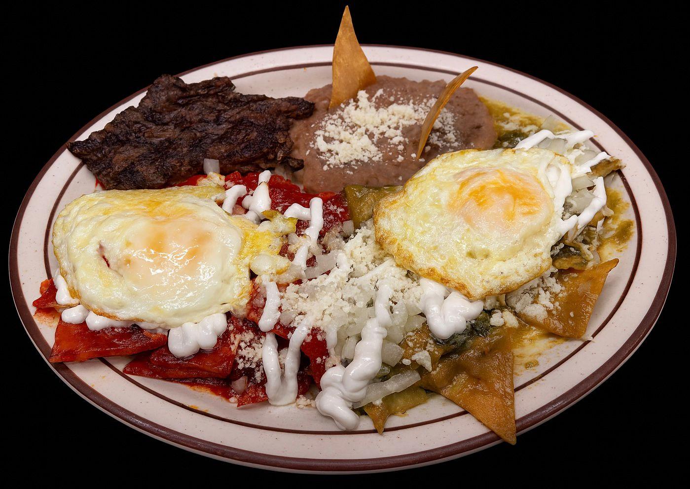 Chilaquiles Bandera.