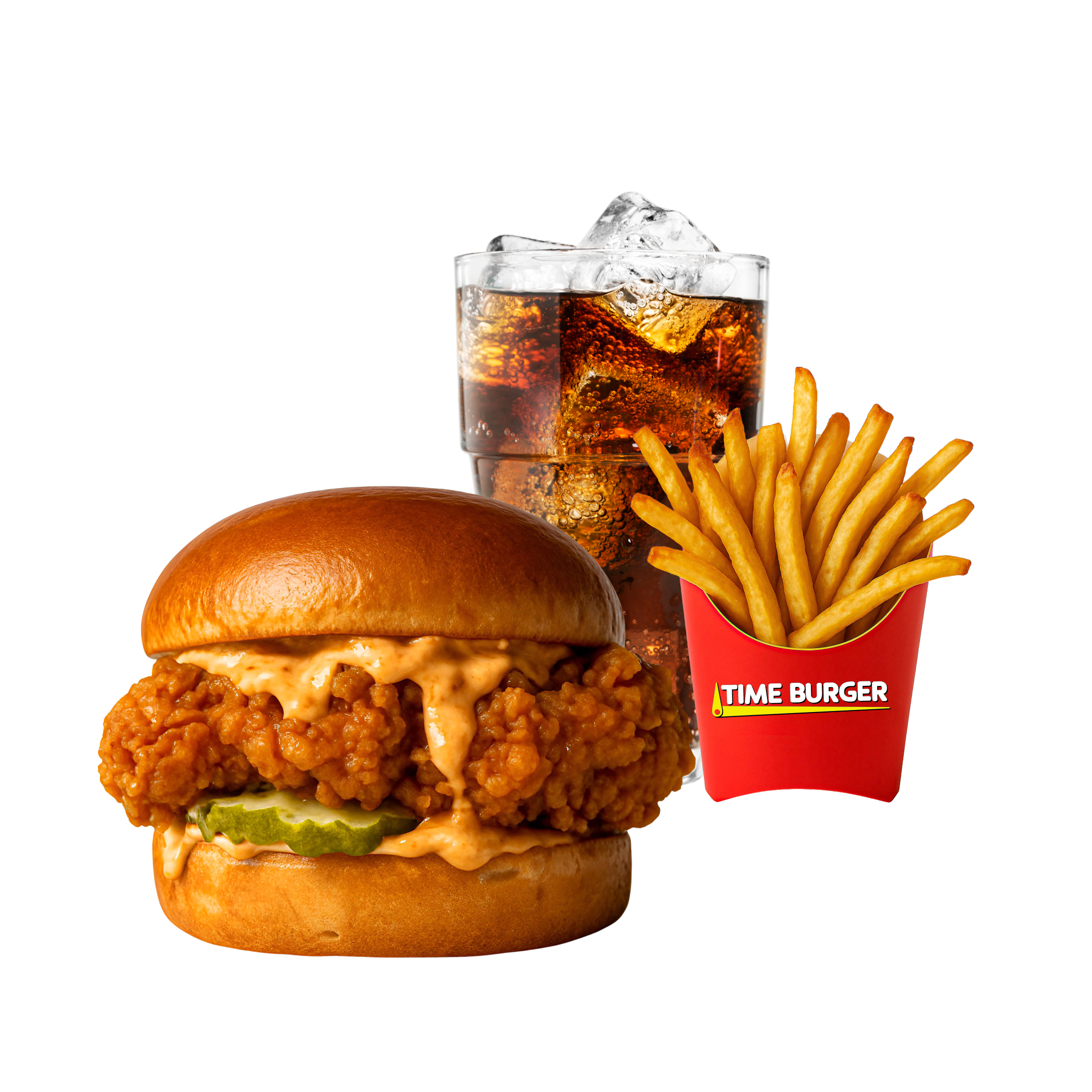 Spicy Chicken Sandwich Combo.