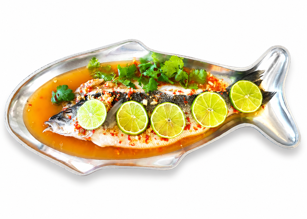 Steamed Branzino Fillet (Lime).