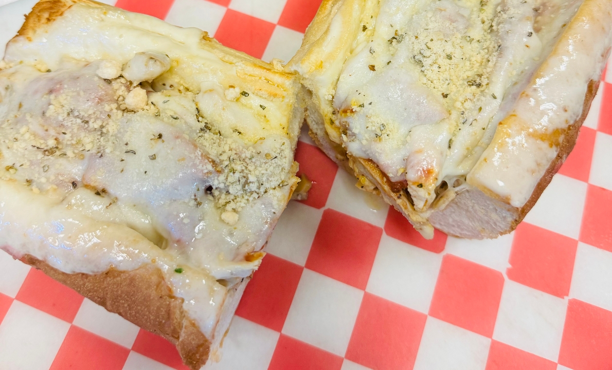 Grilled Chicken Parmesan*.