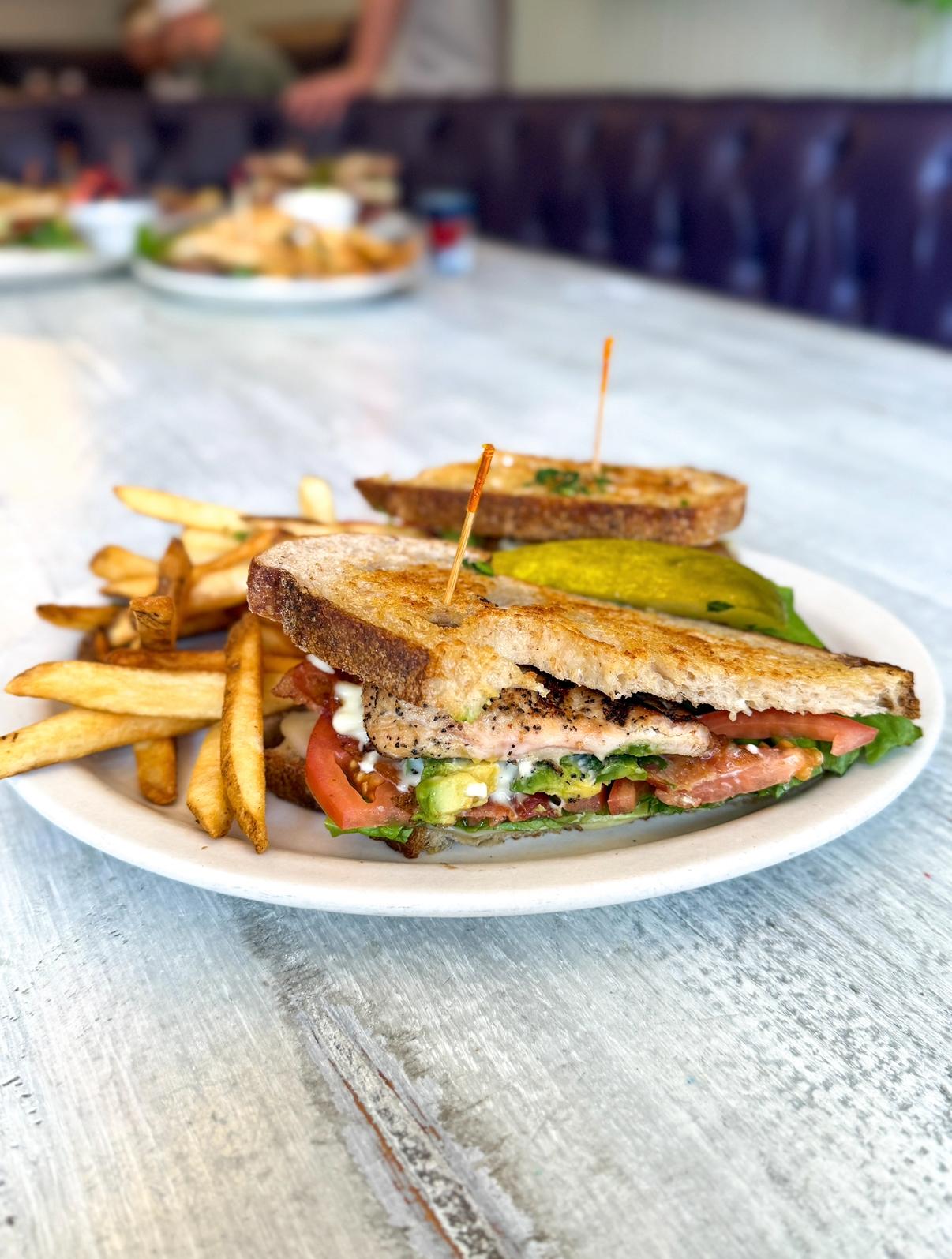 Chicken Avocado Club.