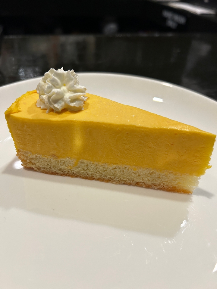 Mango Mousse Cake.