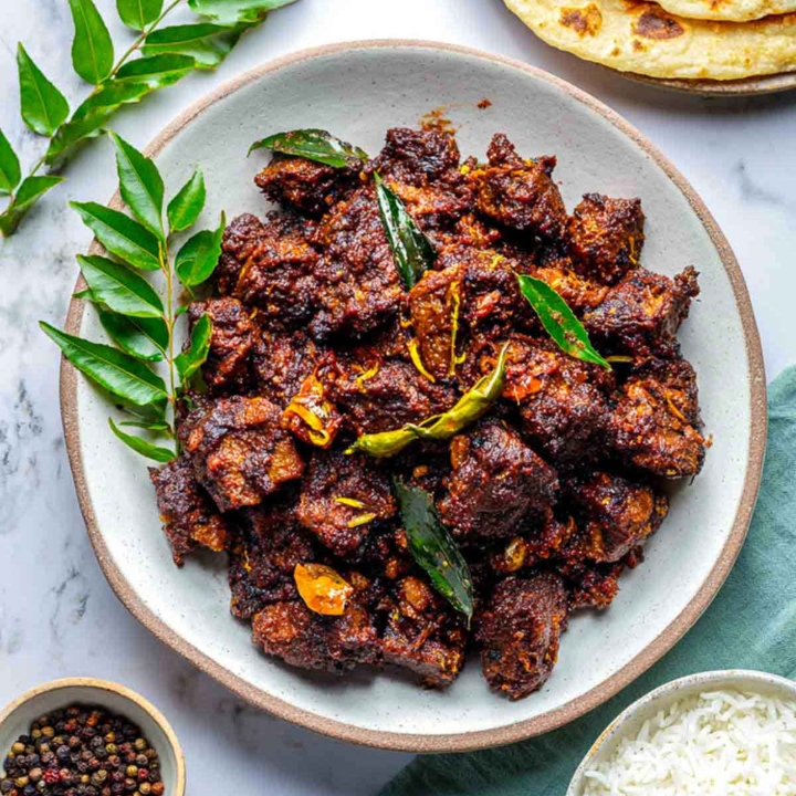 Lamb Pepper Fry.