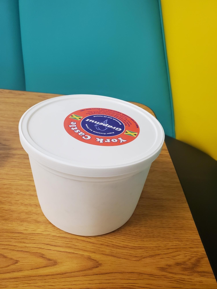 York Castle Ice Cream Half Gallon.