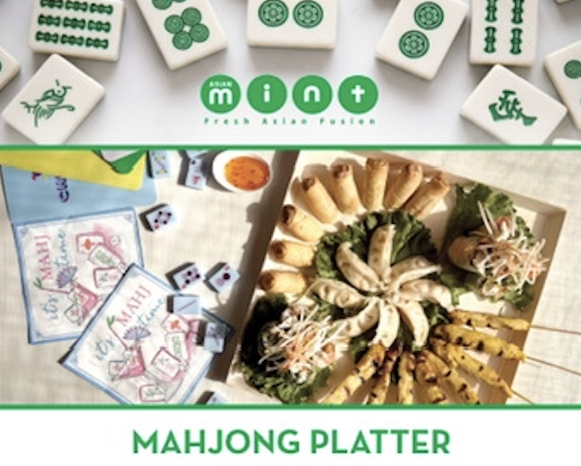 Mahjong Platter.