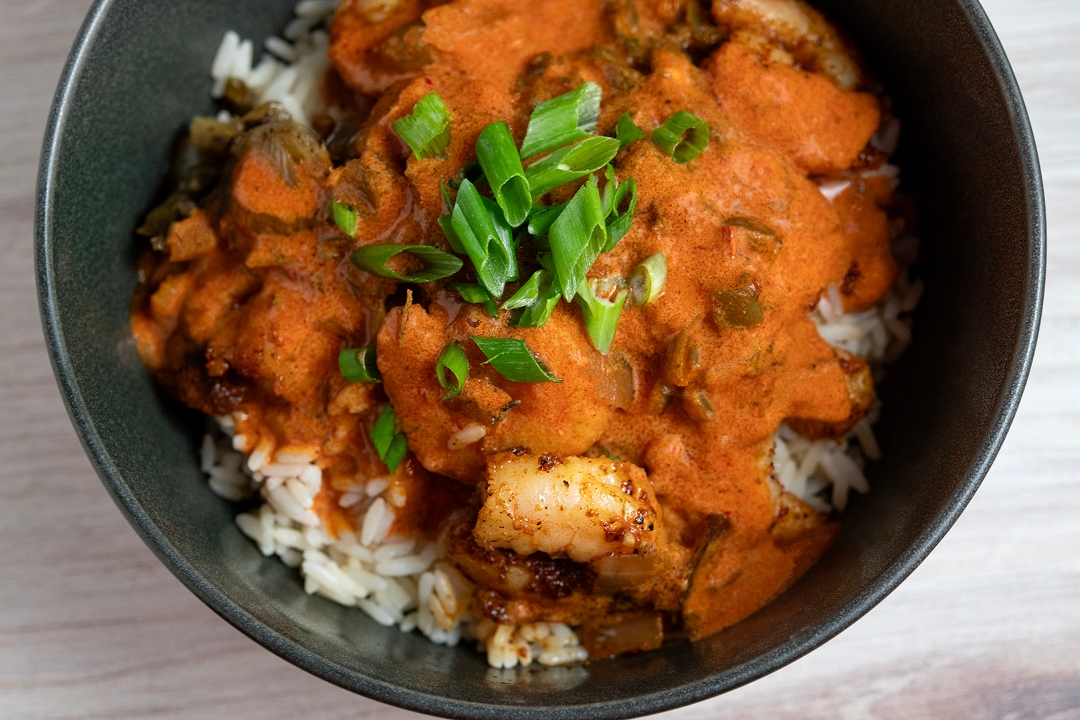 Creole Shrimp Bowl.