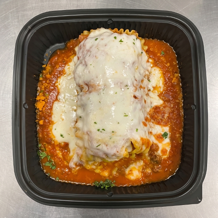Homemade Lasagna Lunch.