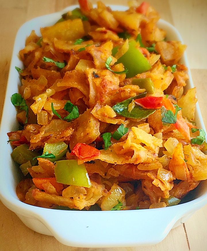 Veg Mix Kothu Parotta.
