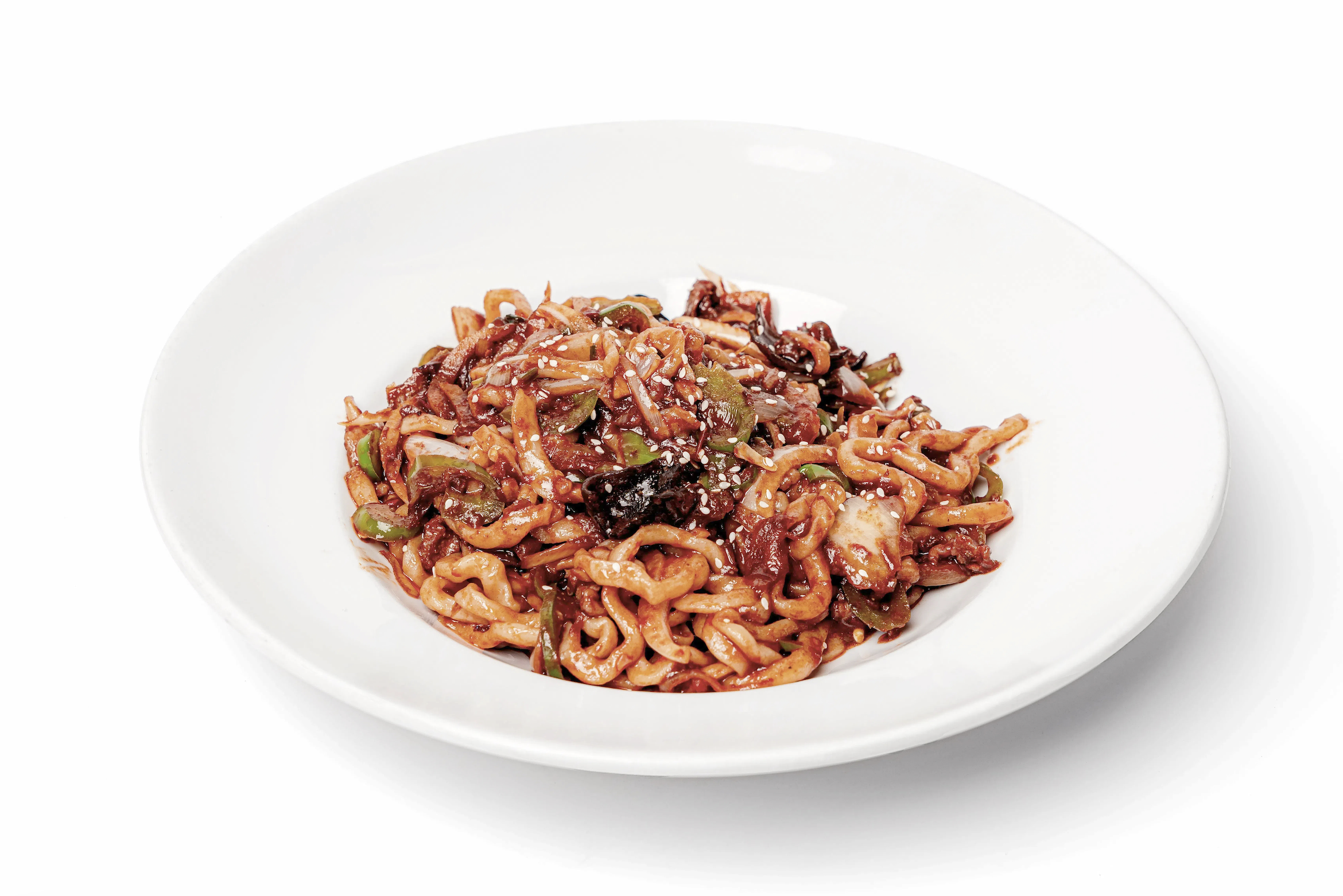Lamb Cumin Chao-mian 孜然羊肉炒面.