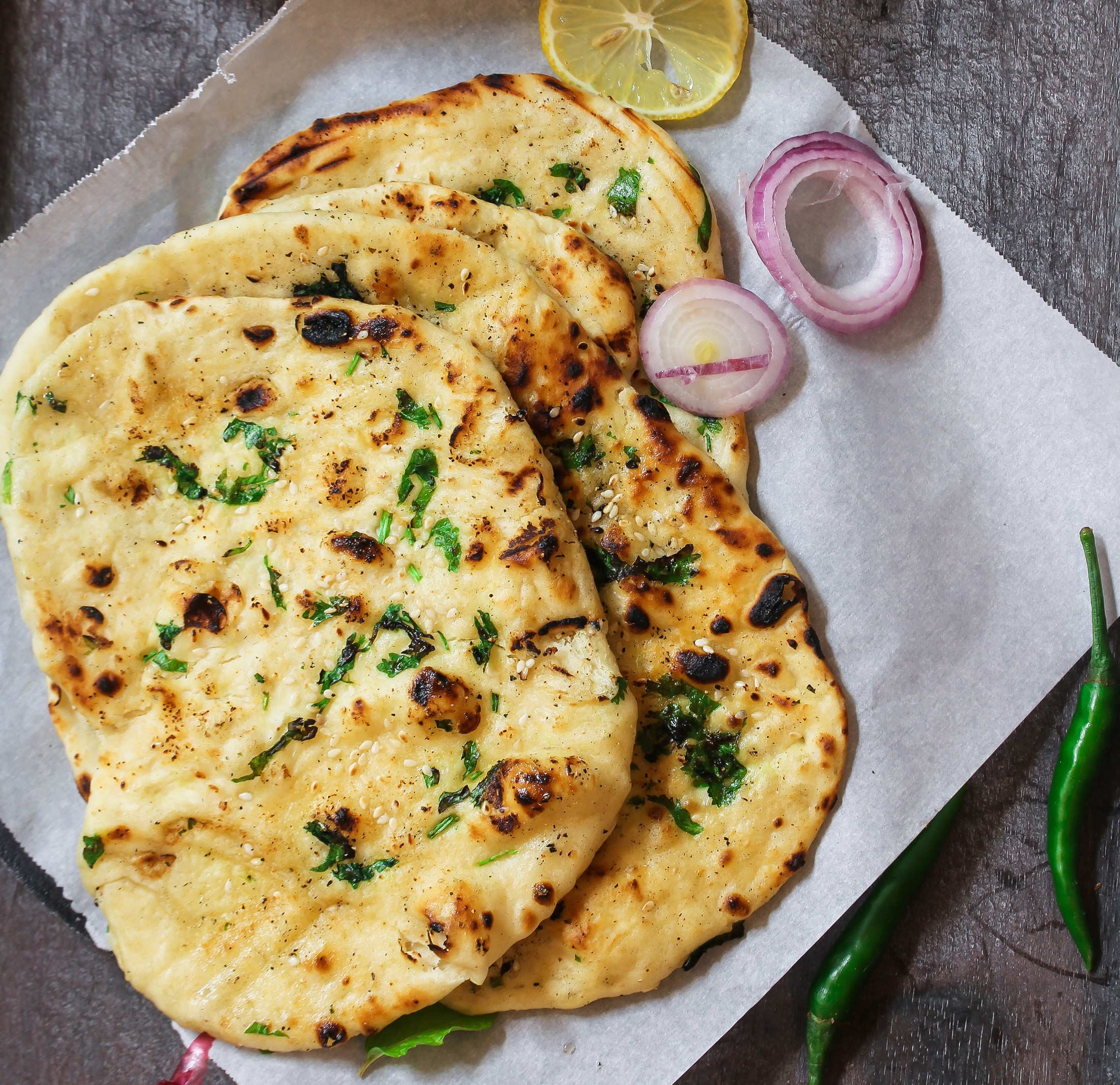 Onion Kulcha.