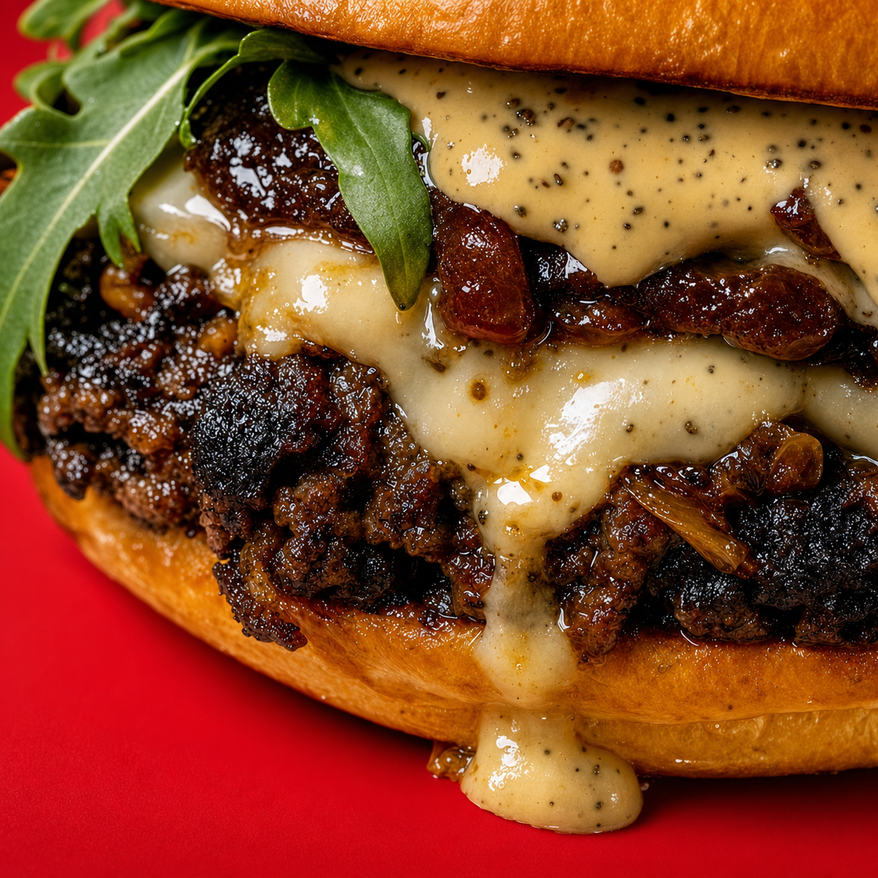 The Bunyère Smash Burger.