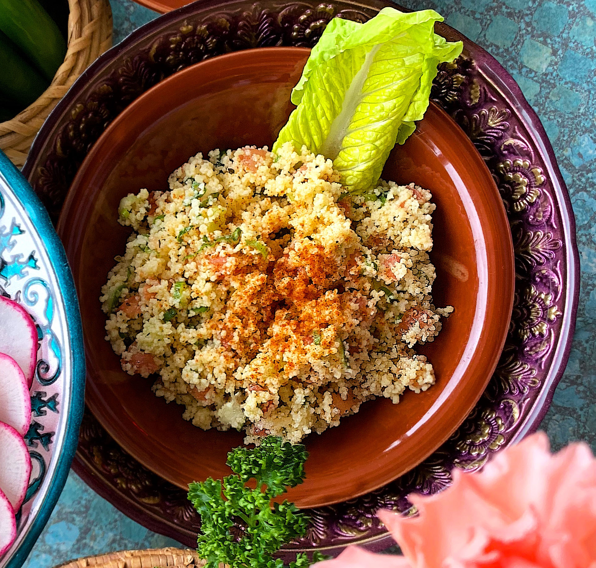 Mezze - Chickpeas Salad.