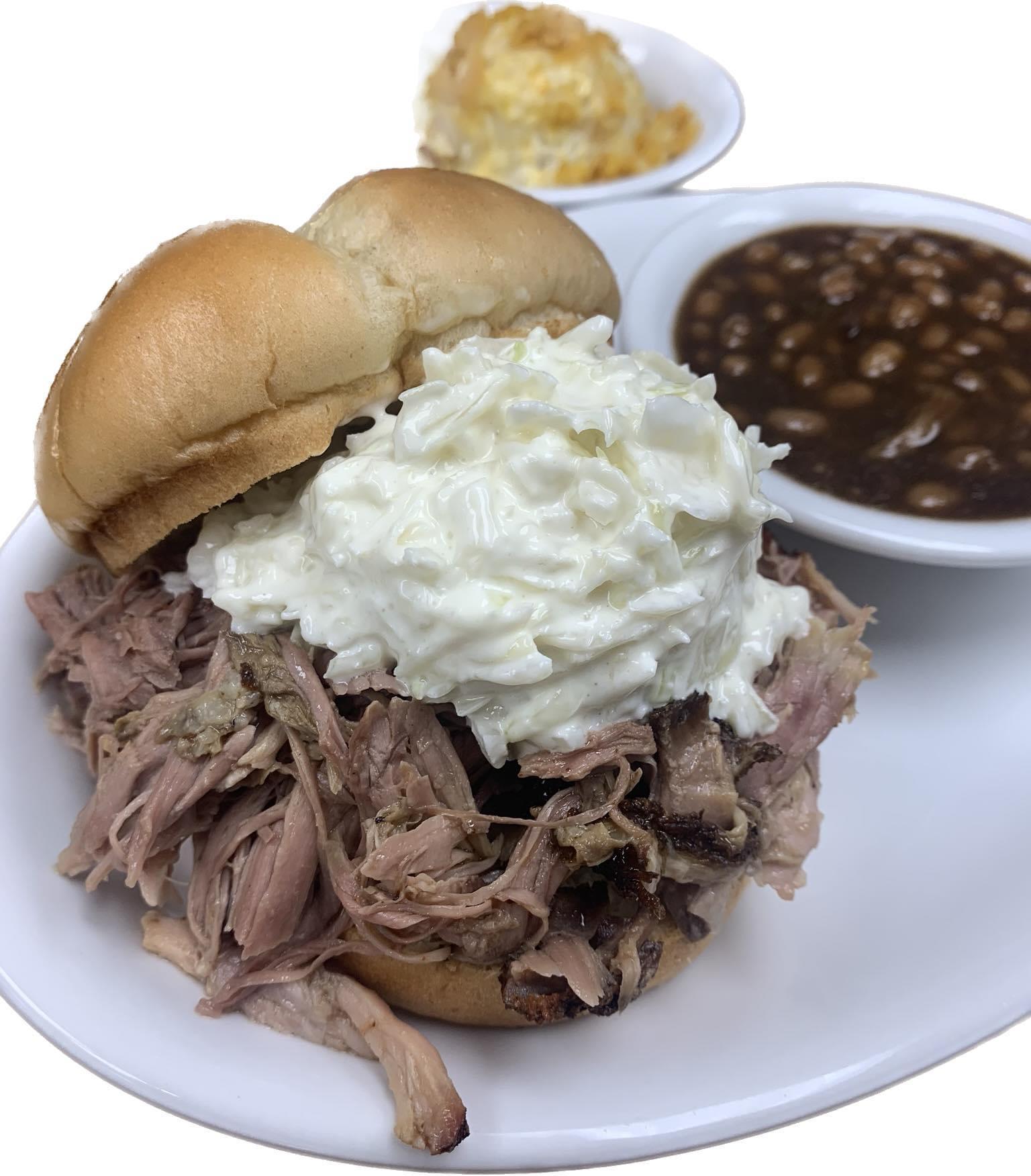 Memphis Hog Sandwich Combo.