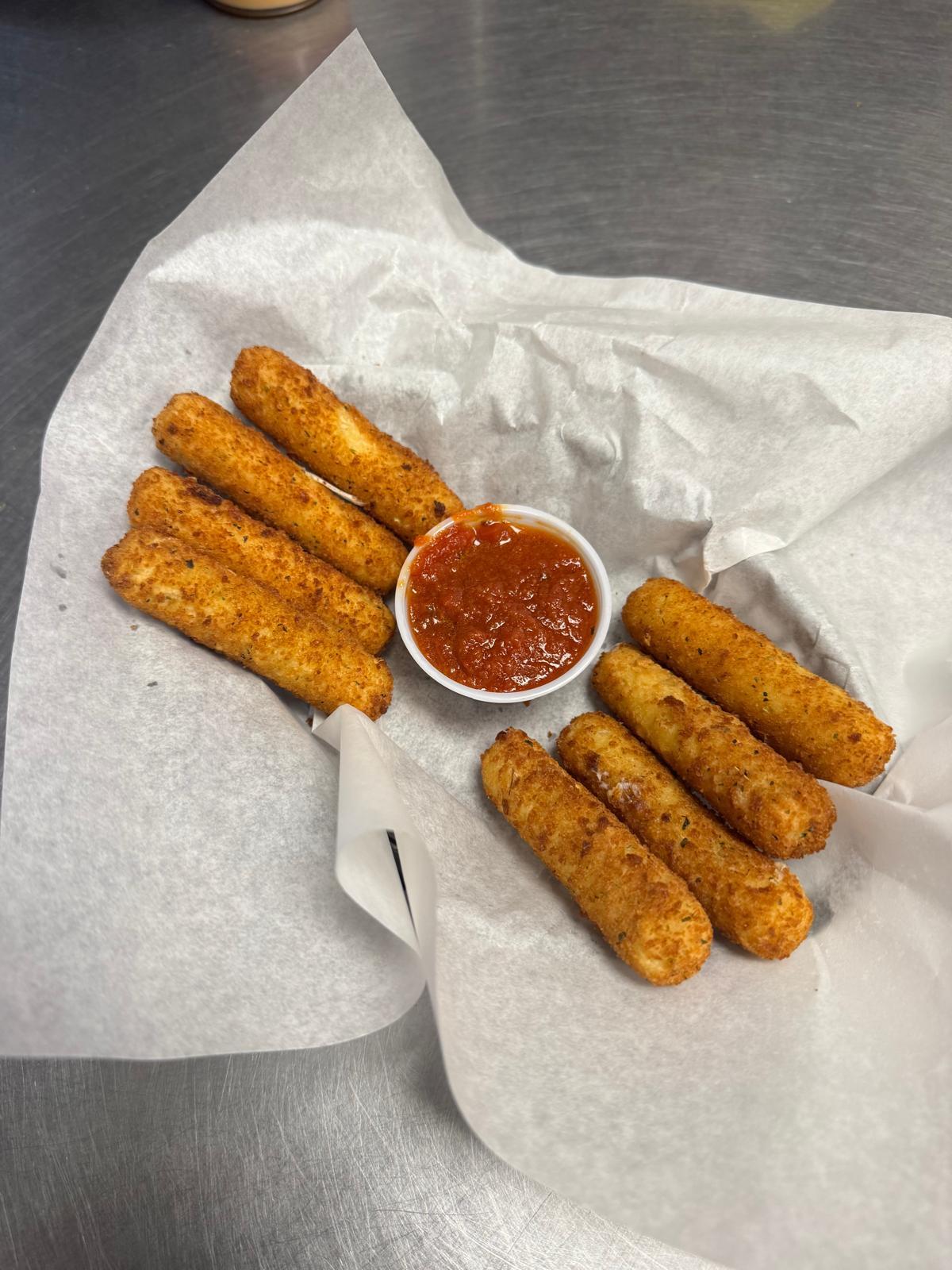 Mozzarella Sticks.