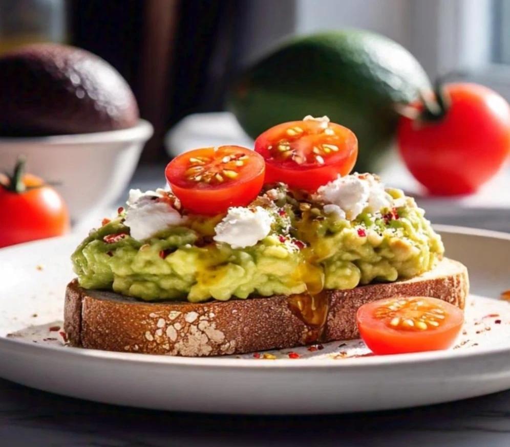 Smashed Avocado.