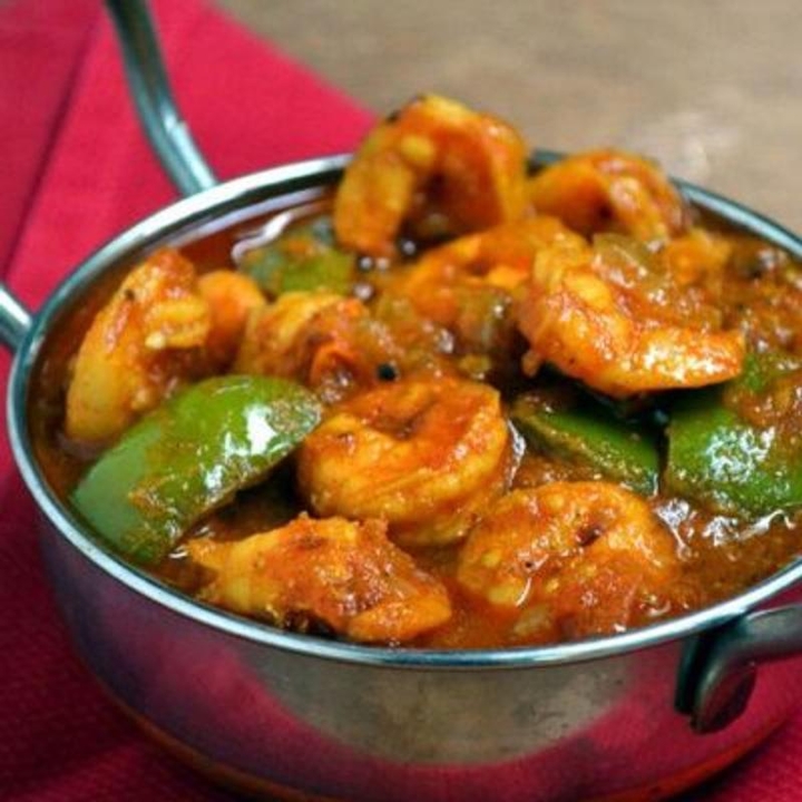 Kadai Shrimp.