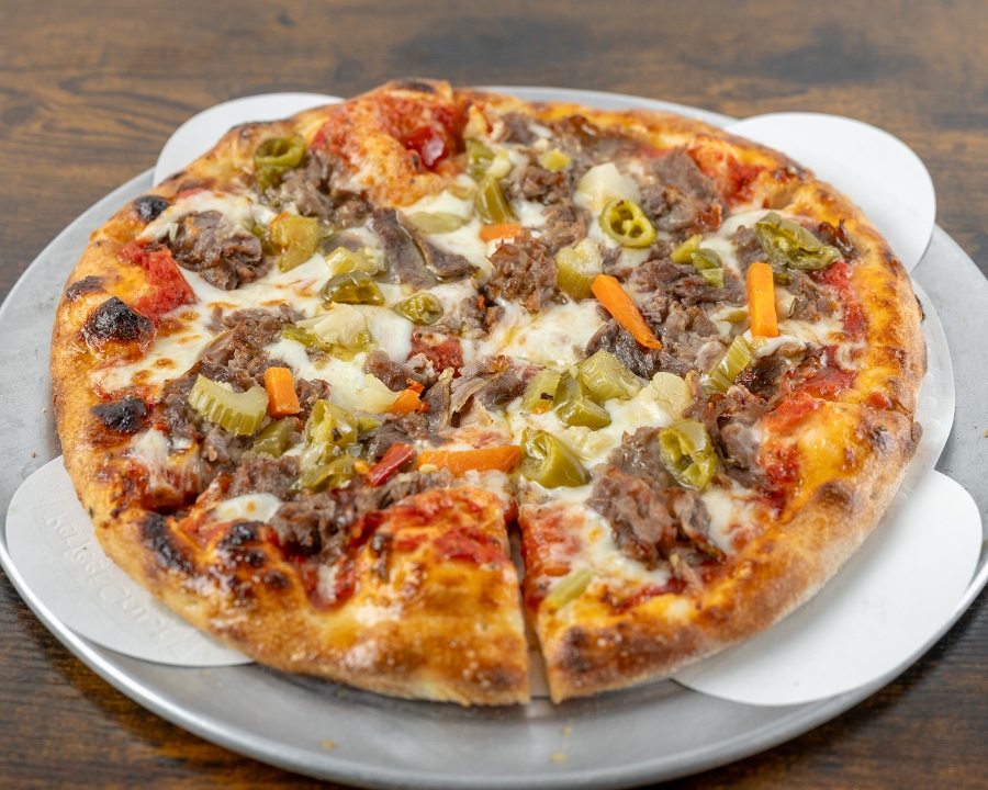 Italian Beef Pizza.