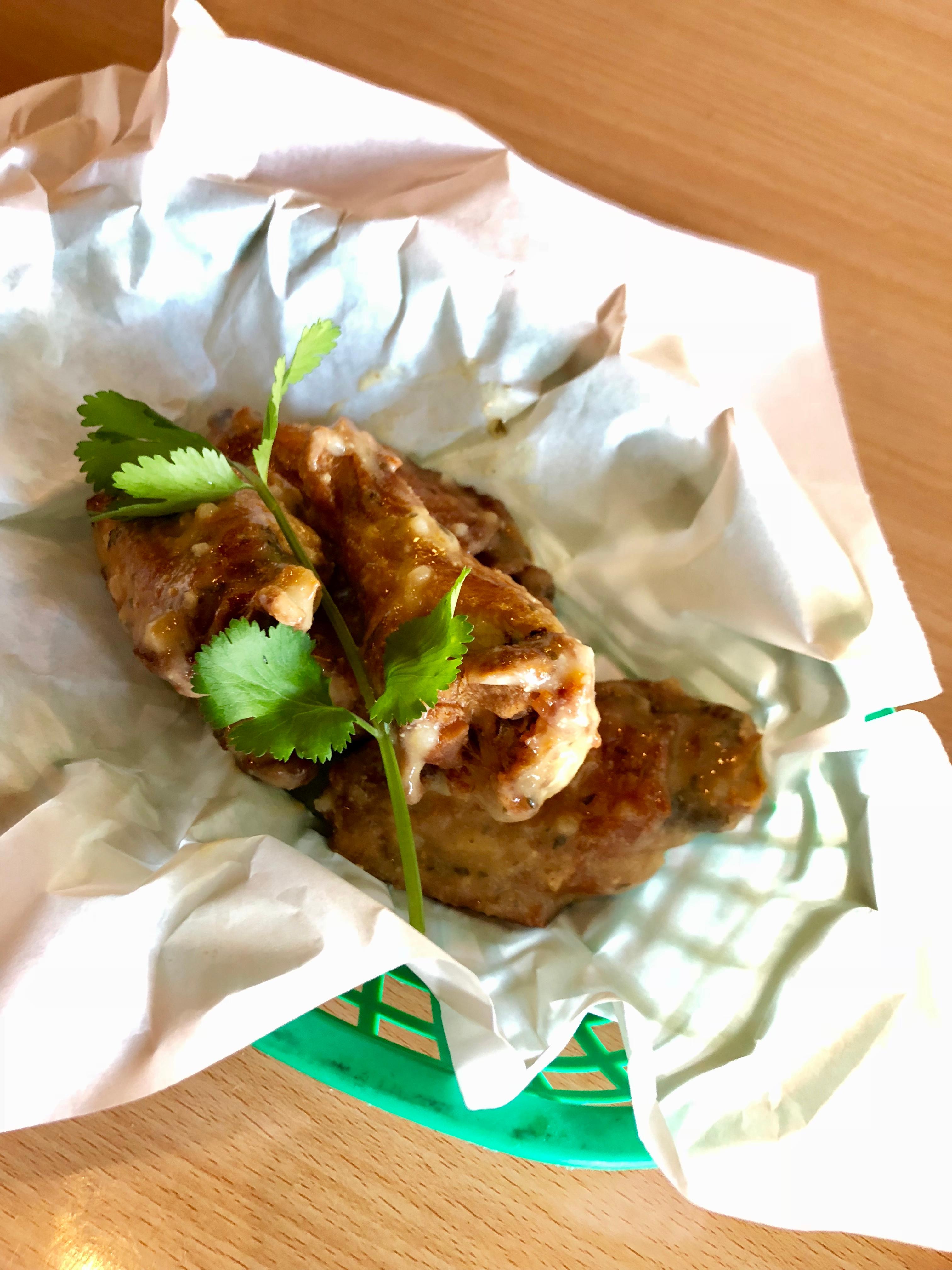 Wings Garlic Parmesan.