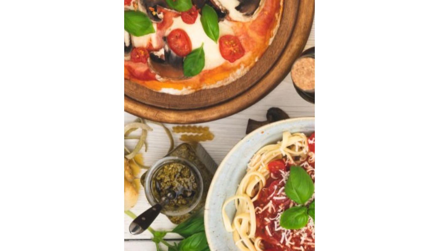 Indo-Italian Fusion & drink combo.